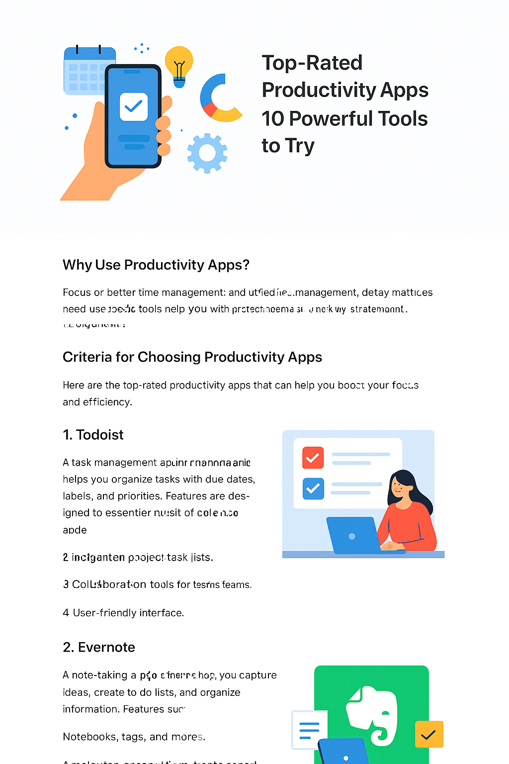 Top-Rated Productivity Apps: 10 Powerful Tools to Try