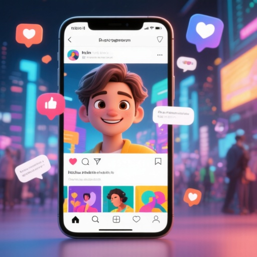 Imimic AI virtual influencer example